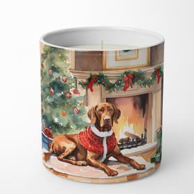 Vizsla Cozy Christmas Decorative Soy Candle