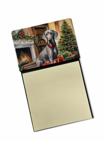 Weimaraner Cozy Christmas Sticky Note Holder