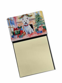 Westie/West Highland White Terrier 1 Cozy Christmas Sticky Note Holder