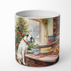 Boxer - White Christmas Cookies Decorative Soy Candle