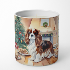 Cavalier King Charles Spaniel Christmas Cookies Decorative Soy Candle