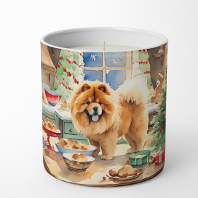 Chow Chow Christmas Cookies Decorative Soy Candle