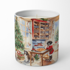 Havanese Christmas Cookies Decorative Soy Candle