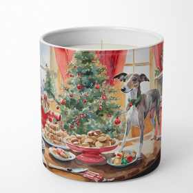 Italian Greyhound Christmas Cookies Decorative Soy Candle