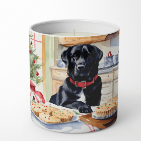 Labrador Retriever Christmas Cookies Decorative Soy Candle