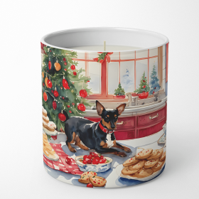 Min Pin Christmas Cookies Decorative Soy Candle