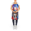 American English Coonhound Patriotic American Apron