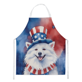 American Eskimo Patriotic American Apron