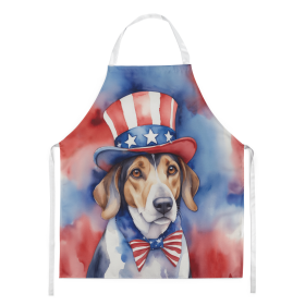 American Foxhound Patriotic American Apron