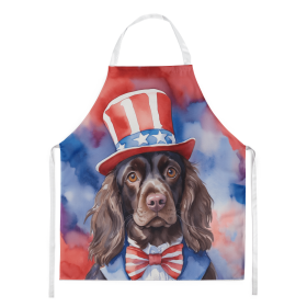 Boykin Spaniel Patriotic American Apron