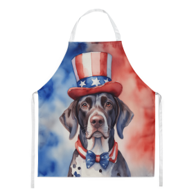 German Shorthaired Pointer Patriotic American Apron