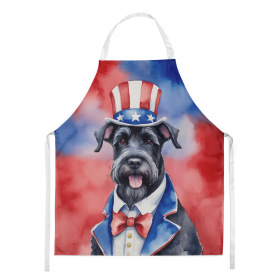 Giant Schnauzer Patriotic American Apron