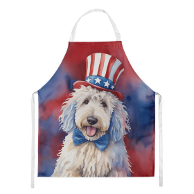 Komondor Patriotic American Apron