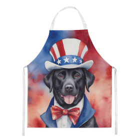 Labrador Retriever Patriotic American Apron