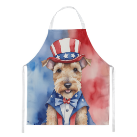 Lakeland Terrier Patriotic American Apron