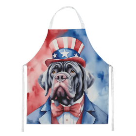 Mastiff - Neapolitan - Patriotic American Apron