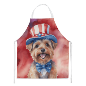 Norfolk Terrier Patriotic American Apron