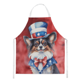 Papillon Patriotic American Apron