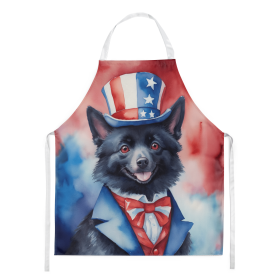 Schipperke Patriotic American Apron