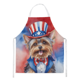 Yorkshire Terrier Patriotic American Apron