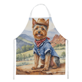 Australian Terrier Cowboy Welcome Apron