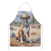 Boxer Cowboy Welcome Apron