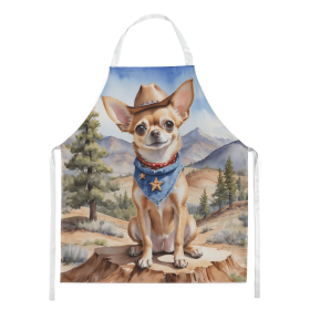 Chihuahua Cowboy Welcome Apron