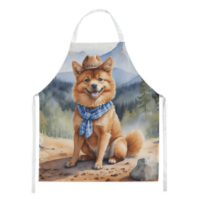 Finnish Spitz Cowboy Welcome Apron