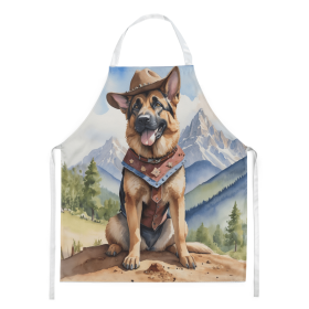 German Shepherd Cowboy Welcome Apron