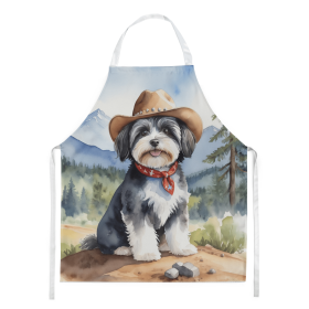 Havanese Cowboy Welcome Apron