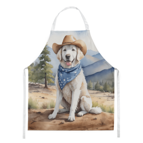 Kuvasz Cowboy Welcome Apron