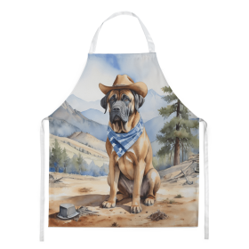 Mastiff Cowboy Welcome Apron