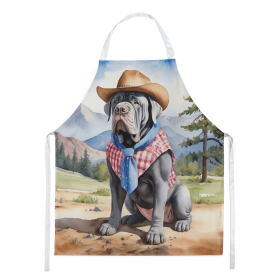 Mastiff - Neapolitan Cowboy Welcome Apron