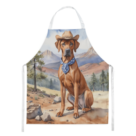 Rhodesian Ridgeback Cowboy Welcome Apron