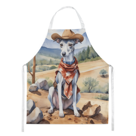 Whippet Cowboy Welcome Apron