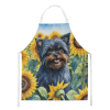 Affenpinscher in Sunflowers Apron