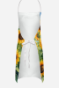 American English Coonhound in Sunflowers Apron