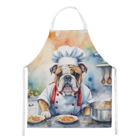 English Bulldog The Chef Apron