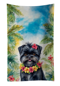 Affenpinscher 1 Luau Kitchen Towel