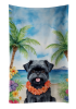 Affenpinscher 2 Luau Kitchen Towel