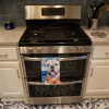 American Bulldog Luau Kitchen Towel