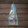 American Bulldog Luau Kitchen Towel