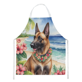 Belgian Malinois Luau Apron