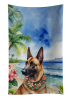 Belgian Malinois Luau Kitchen Towel