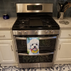 Bichon Frise 2 Luau Kitchen Towel