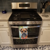 Border Terrier Luau Kitchen Towel