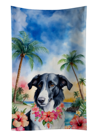 Borzoi 1 Luau Kitchen Towel