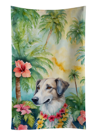 Borzoi 2 Luau Kitchen Towel