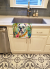 Boxer - White - 1 Luau Kitchen Towel