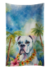 Boxer - White - 1 Luau Kitchen Towel